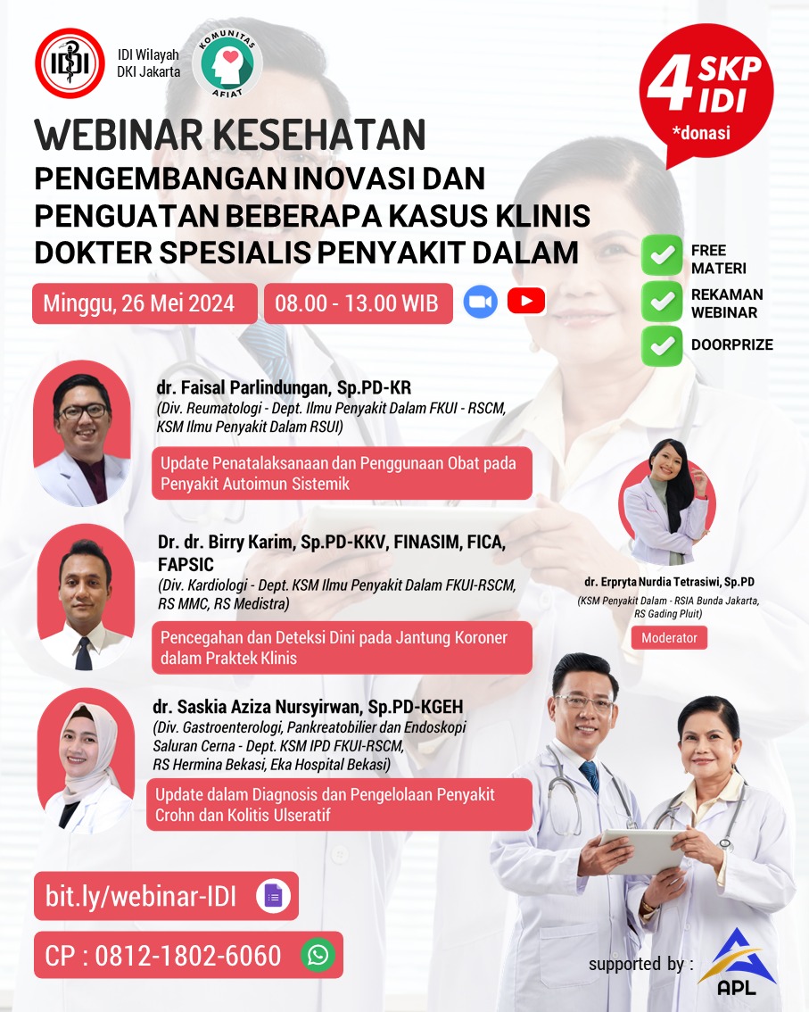 PAFI Yaffi Webinar Kesehatan pengembangan inovasi